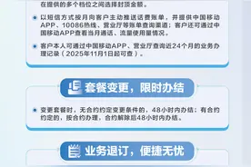 事关营销骚扰套餐退订等！中国移动官宣十项服务承诺图片