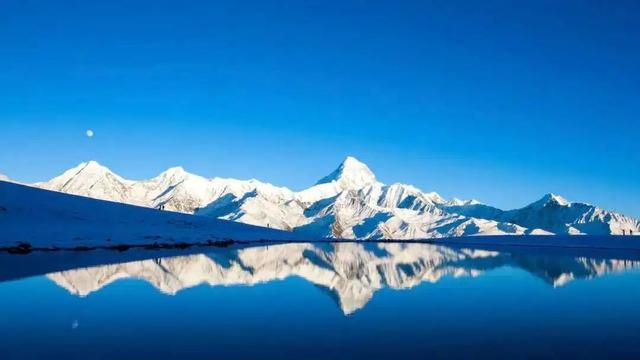 冬天的贡嘎才是真绝色！