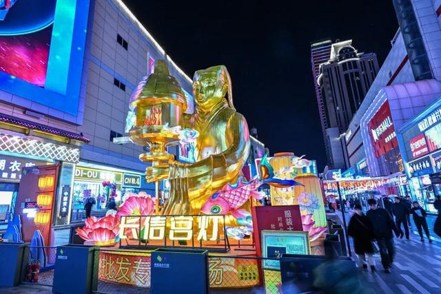 【湾里庙步行街】流光溢彩湾里庙