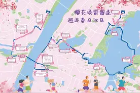 500多株“樱花盆栽”陆续上岗，苗圃方：遍布武汉马拉松热门路段，可观赏至4月初图片