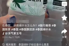 出境游误喝“绿叶水”咋办？律师、旅行社提醒，小心别惹“大麻”烦图片