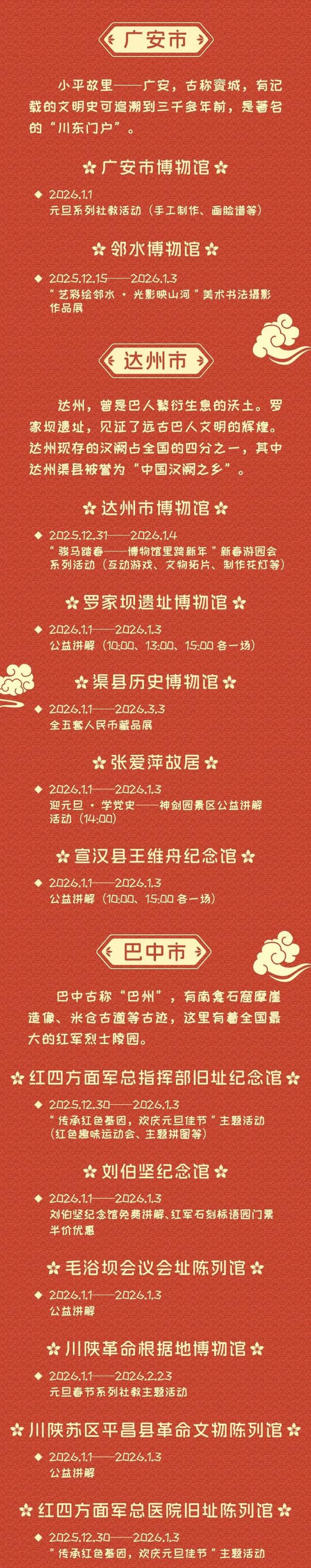 四川多家博物馆元旦节游玩指南来啦 | 假日蜀宝有约