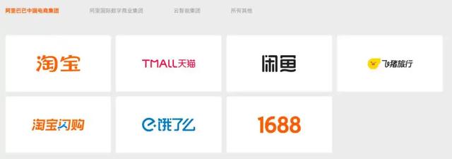 阿里官网重新归纳四大业务板块
