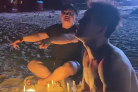 好哥们！张百乔陪郭艾伦散心：陪伴就是最好的安慰方式图片