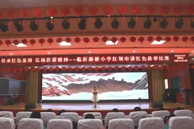 临沂新桥小学开展“红领巾讲红色故事”活动图片