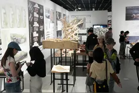 中国美术学院毕业展开幕图片