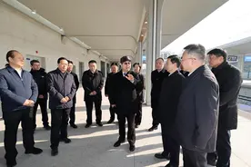 楼阳生调研郑开同城化发展及郑开轨道交通建设工作图片