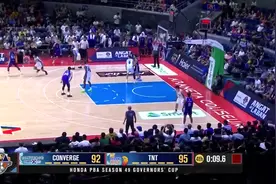 第一个四分绝杀，菲律宾篮球联赛一外援命中绝杀四分球图片