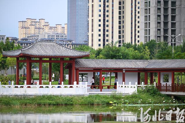 亲水游乐好去处！邢台首座节水主题公园投用