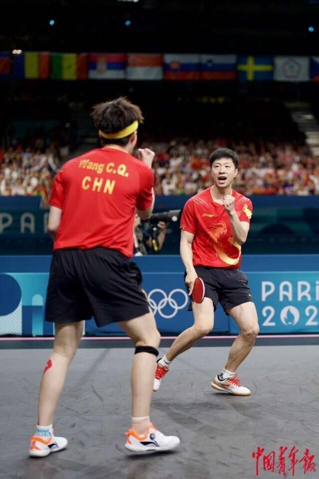 国乒奥运男团五连冠！马龙成中国第一位奥运六冠王