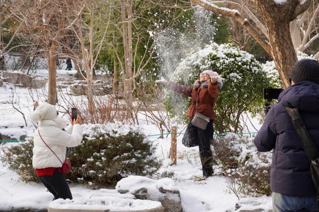 美图来了！登上景山公园制高点俯瞰中轴线雪景