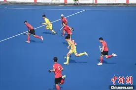 香港联队首次参加中国曲棍球联赛图片