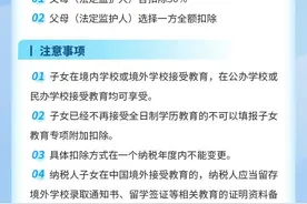 开学季丨与教育、子女有关的个税专项附加扣除的政策要点来啦~图片