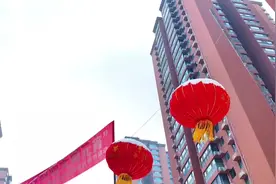 舞龙、划旱船、扭秧歌……西安一社区这样过元宵节图片