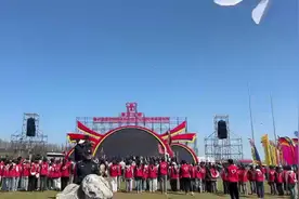 中国石化潍坊石油助力风筝会举办图片