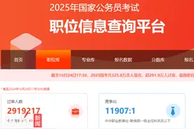 纵览热点｜国考报名昨日收官：最热岗位“万里挑一”，在冀岗位报名人数超12万人图片