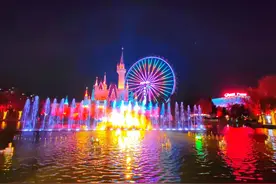 石景山游乐园开启暑期日夜畅玩模式图片