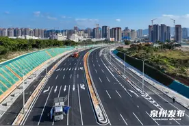 泉州市区又一大道即将通车图片