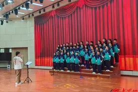 音”你而来 “乐”发精彩 滨城区第六中学音乐素养成果展示活动举行图片