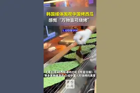 韩国媒体围观中国烤西瓜 感慨“万物皆可烧烤”图片
