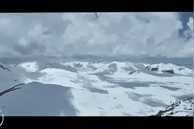 西藏丁青：冰雪布托湖图片