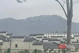 武汉的雪是“高山版”，游客到木兰山玩雪！未来两天，早晚冷酷，午后温暖图片
