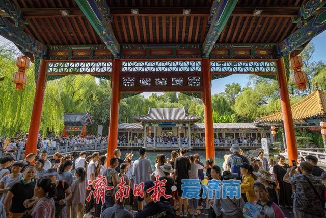 趵突泉水位攀升至 28.92 米，景区瀑布景点成为新打卡亮点