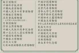 收藏！327家国家一级博物馆名单图片