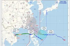 “康妮”后劲足！台风外围11月初或对上海造成风雨影响图片