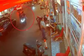 泰国一伙“电动车骑士”专门袭击印度游客图片