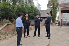 付勇调研农村人居环境整治暨“清洁家园”等工作图片