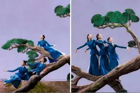 当舞蹈“装裱入画”，丹青之境绘出无尽风雅图片