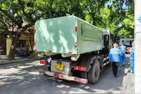 垃圾“消声术”，上海徐汇开启垃圾清运静音防尘模式图片
