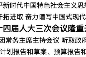 河南省十四届人大三次会议隆重开幕图片