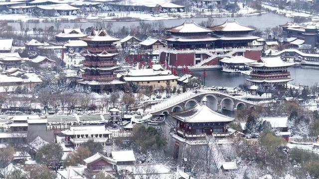 河南文旅雪后盛景：银装素裹绘就“一半仙境，一半人间”画卷