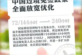可停留240小时！中国过境免签政策全面放宽优化图片