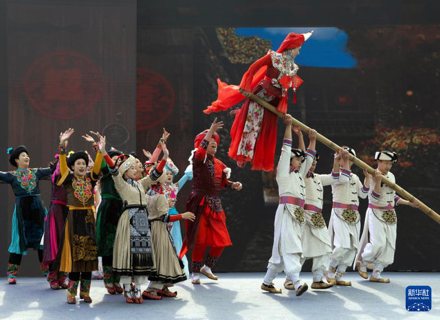 四川汶川县：欢天喜地过羌年