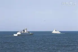 外媒炒作"中国6艘战舰同时现身中东"，中方回应图片