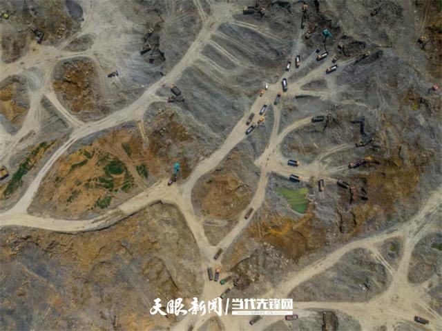 毕节磷煤化工一体化项目建设正酣