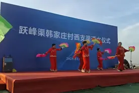 旧渠焕新！千亩粮田迎来致富源泉图片