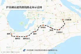 上海⇄苏州最快仅20分钟，这条高铁预计年底开通→图片