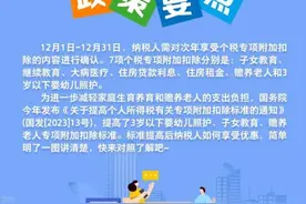 事关你我！7项个税专项附加扣除对照版要点图片