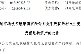 寿光城投控股集团7项资产无偿划转图片