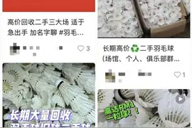 纵览快评｜二手羽毛球充入羽绒服？莫让“温暖”掺假图片