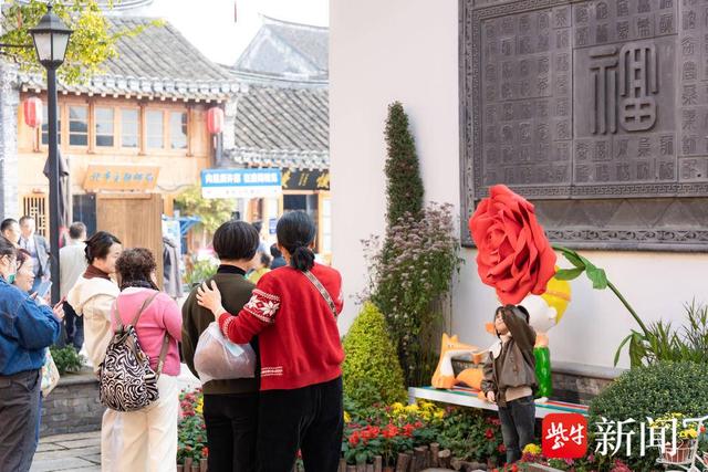 唐闸古镇花卉市集启幕，“花”式解锁秋日消费新场景