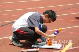 环城一小航天模型比赛再创佳绩图片