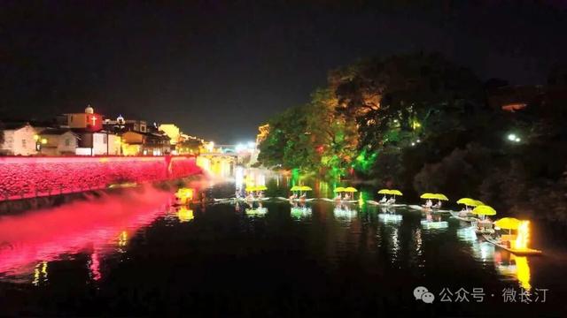 “夜游汀江”受热捧！国庆假期来龙岩长汀沉浸式赏古城~