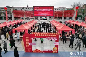 铜川市2025年春风行动暨劳务品牌展示交流活动启动图片