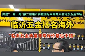 沂视频丨“质量非常非常好！”临沂五金名扬海外图片