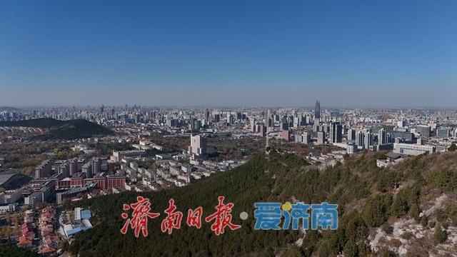 冬登千佛山 一眼瞰“千年”